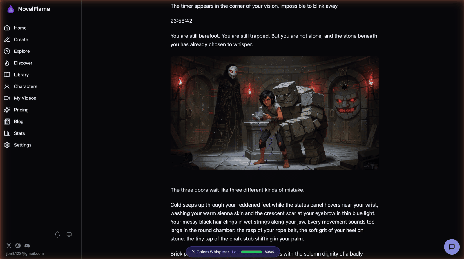 NovelFlame screenshot